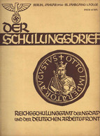 Buch WK II Der Schulungsbrief 1936 III. Jahrgang 12 Hefte Gebunden Zentralverlag Der NSDAP Franz Eher Nachf. 498 Seiten  - Sin Clasificación