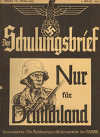 Buch WK II Der Schulungsbrief 1940 VII. Jahrgang 12 Hefte Gebunden Zentralverlag Der NSDAP Franz Eher Nachf. 192 Seiten  - Sin Clasificación