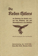 Buch WK II Die Reden Hitlers Am Parteitag Der Freiheit 1935 Auf Dem Bückeberg Und Zum Winterhilfswerk In Der Krolloper Z - Sin Clasificación