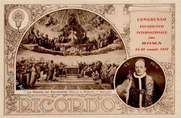 Papst Roma (00100) Italien Pio XI. Congresso Eucaristico 1922 I-II - Unclassified
