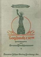 Buch Zeppelin Logbuch ZR III Pochhammer, Bruno 1924 Verlag Theodor Fischer 94 Seiten Viele Abbildungen II (fleckig) Diri - Luchtschepen