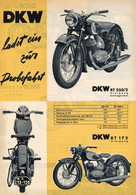 Motorrad Oldtimer DKW NSU Und Sachs Lot 8 Broschüren II - Motorfietsen