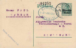 Deutsche Post Marokko Stempel Tanger 26.5.15 I-II - Unclassified