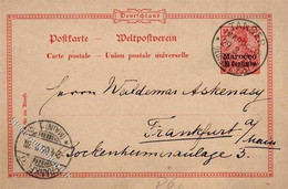 Deutsche Post Marokko Stempel Tanger 29.3.05 I-II - Unclassified