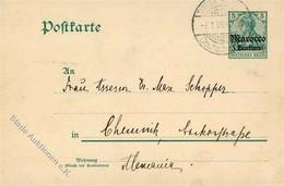 Deutsche Post Marokko Stempel Tanger 7.1.09 I-II - Unclassified
