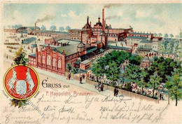 Berlin (1000) Brauerei Happoldt Lithographie 1904 I-II - Ploetzensee