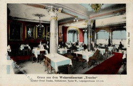 Berlin Mitte (1000) Gasthaus Traube Leipzigerstrasse 117-118 1907 II- (Stauchung, Druckstelle) - Ploetzensee