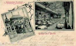 Friedrichshain (O1020) Brauerei Böhmisches Brauhaus 1902 I-II - Sin Clasificación