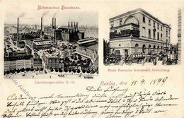 Friedrichshain (O1020) Brauerei Böhmisches Brauhaus Pferdestraßenbahn 1899 I- - Sin Clasificación