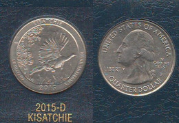 USA 1/4 Dollar $ 2015 D KISATCHIE Quarters National Park America - 2010-...: National Parks