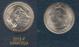 USA 1/4 Dollar $ 2015 P SARATOGA Quarters National Park America - 2010-...: National Parks