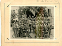280821 - PHOTO G. ANGELI - 41 LOIR ET CHER ST AIGNAN LES BOUILLATS DU LAOS FANFARE ORCHESTRE MUSIQUE MUSICIENS - Saint Aignan
