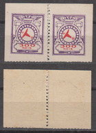 Brazil Brasil ETA Airmail 300R RHM# 5 ** MNH Pair 1929 Perf. 11,5 - Posta Aerea (società Private)