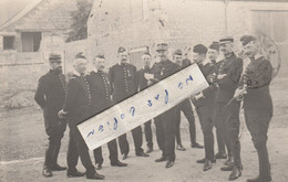 BUCY Les PIERREPONT  -  Militaires Qui Posent En 1914 ( Carte Photo ) - Sonstige & Ohne Zuordnung