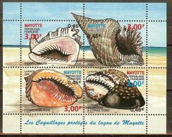 MAYOTTE BF N°4** - Cote 10.00 € - Blokken & Velletjes