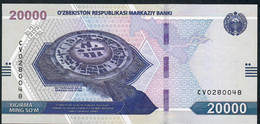 UZBEKISTAN NLP 20.000 Or 20000 SOM 2021 #CV  UNC. - Uzbekistan