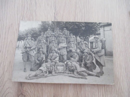 Carte Photo Militaire Militaira Groupe Soldats Classe 19 2ème Section 44 Au Col - Guerra 1914-18