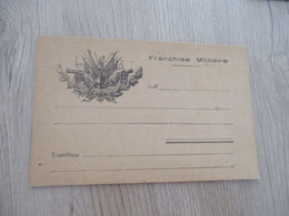 CPFM Carte Postale Franchise Militaire Guerre 14/18 Vierge - Storia Postale