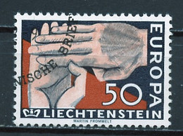 Liechtenstein 1962 Y&T N°366 - Michel N°418 (o) - 50r Europa CEPT - Oblitérés