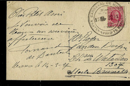 Carte Fantaisie; Obl. CARNAVAL DE MONS 15/05/1922 (bilingue) - Rural Post