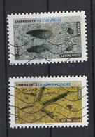 France  2021  YT / 1966 - 1965  Empreinte De Chevreuil Et De Héron Cendré - Used Stamps