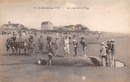 85-SAINT-GILLES-CROIX-DE-VIE- LA JOIE DE LA PLAGE  PLAGE - Saint Gilles Croix De Vie