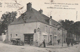 SEICHES-SUR-LE-LOIR. - Maison FERNAD CERCLEUX. Carte RARE - Seiches Sur Le Loir