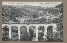 63/ PUY De DOME.. L'Auvergne Pittoresque. N 3564.. OLLIERGUES. Le Viaduc.. TRAIN - Olliergues
