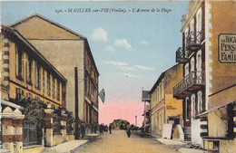 85-SAINT-GILLES-CROIX-DE-VIE-L'AVENUE DE LA PLAGE - Saint Gilles Croix De Vie