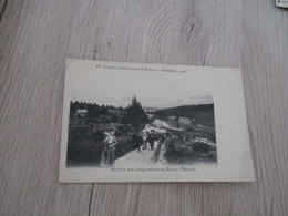 CPA 73 Savoie IVème Congrès Préhistorique De France Chambéry 1908 Arrivée Des Congressistes Au Revard - Chambery