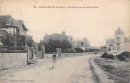 85-SAINT-GILLES-CROIX-DE-VIE-LES CHÂLETS SUR LA ROUTE DE SION - Saint Gilles Croix De Vie