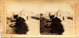 13253 Palestine Et Syrie - JERUSALEM : Chapelle Du Pater Avant 1900 - Photo Stéreoscopique Bromure - - Stereoscopic