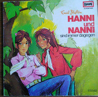 LP - Enid Blyton - No.1 - Hanni Und Nanni Sind Immer Dagegen - Europa 115 546.6 - Enfants