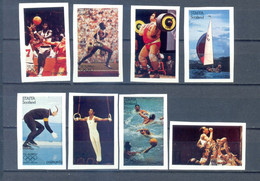 STAFFA SCOTLAND SET IMPERFORED OLYMPICS MONTREAL   MNH - Summer 1976: Montreal