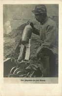 WW1 Guerre 14/18 War * Carte Photo * Lance Mines Français * Matériel Tranchées Mine - War 1914-18