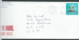 Hong Kong , Lettre Lsc , Affranchie à 1,80 Dollar  YVERT N°584 Pour Les Usa En 12/08/1990 , AU7203 - Lettres & Documents