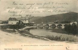 Voujaucourt * Voujeaucourt * 1904 * Un Coin Du Village Et Le Pont Sur Le Doubs - Otros & Sin Clasificación