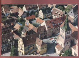 Delcampe - CPM Neuve 68 TURCKHEIM Vue Aérienne De La Mairie Et De L'Eglise - Turckheim