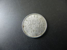 Deutschland 200 Mark 1923 A - 200 & 500 Mark