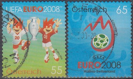 AUSTRIA  2008 YVERT Nº 2534/2535 USADO - Used Stamps