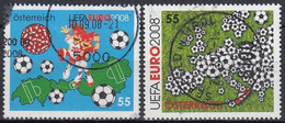 AUSTRIA  2008 YVERT Nº 2537/2538 USADO - Used Stamps