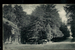 CP (Spa ; Restaurant De La Sauvenière)  Obl. SPA Sur Roi Casqué 1920 - Rural Post