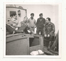 Photographie , Bateau , ILE D'YEU , 1951, 125 X 130 Mm, Frais Fr 1.65 E - Bateaux