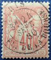 R1311/414 - SAGE TYPE I N°70 - CàD De PARIS PLACE DE LA BOURSE Du 24 SEPTEMBRE 1880 - 1876-1878 Sage (Typ I)