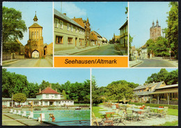 F3485 - Seehausen Kr. Osterburg Freibad Straße Der DSF - Bild Und Heimat Reichenbach - Osterburg