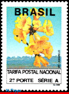 Ref. BR-2354 BRAZIL 1992 FLOWERS, PLANTS, YELLOW AMARYLLIS,, MI# 2457, MNH 1V Sc# 2354 - Ungebraucht