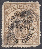 Philippines, Scott #113, Used, Revenue Surcharged, Issued 1881 - Filipinas