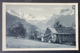 Landschaft In Aeschi/ Hütte/Blüemlisalp - Aeschi Bei Spiez