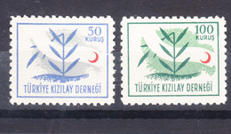 Turkey Back Of Book Charity Stamps 1948-1949, Mint Hinged Two Stamps - Charity Stamps