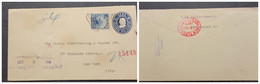 O) 1904 CUBA, CARIBBEAN, OCEAN LINER SCT 230 5c Blue, COLUMBUS  5c Ultra, CERTIFICATE FROM CAMAGUEY, NEW YORL BACKSTAMP, - Storia Postale